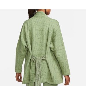 Nike green kimono size medium